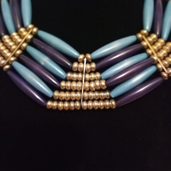 African Tribal Statement Necklace - Picture 3 of 3